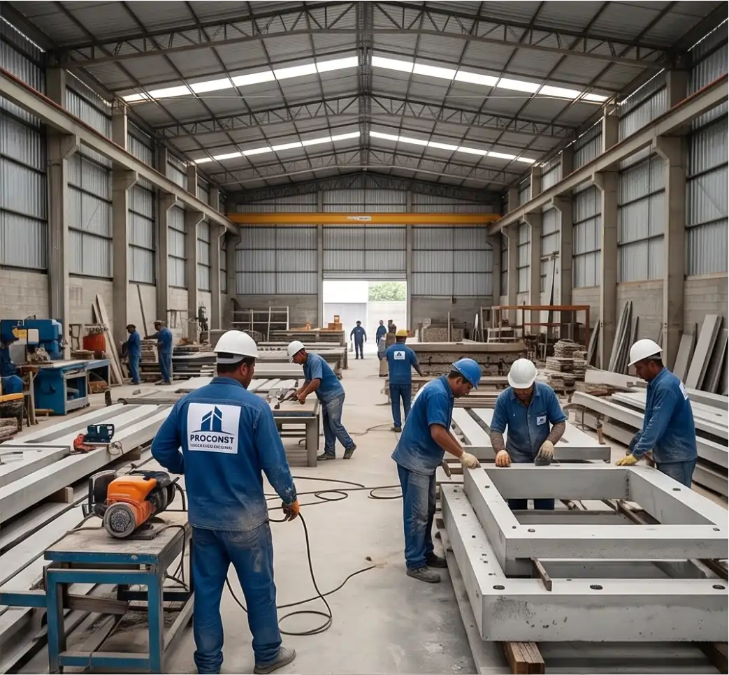 Execução de alvenaria em equipe — Proconst
