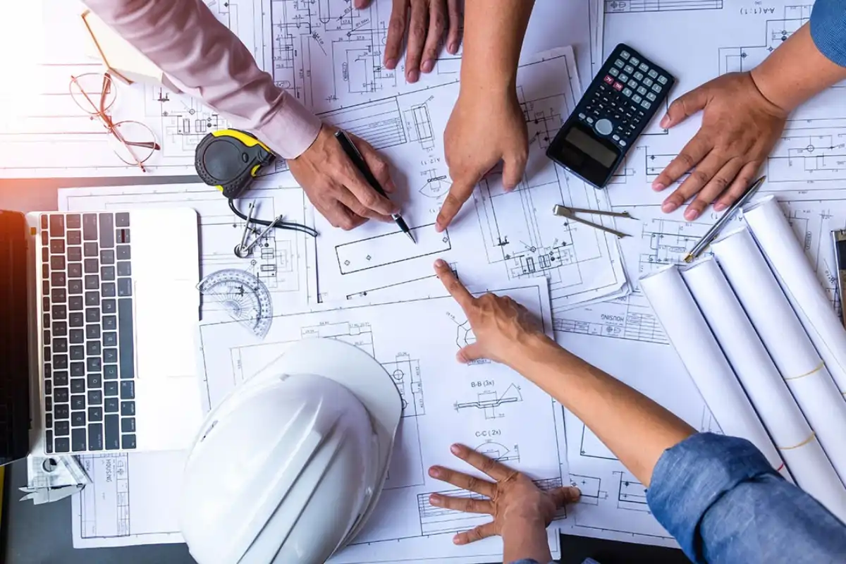 Reunião de equipe e definição de plantas — Proconst