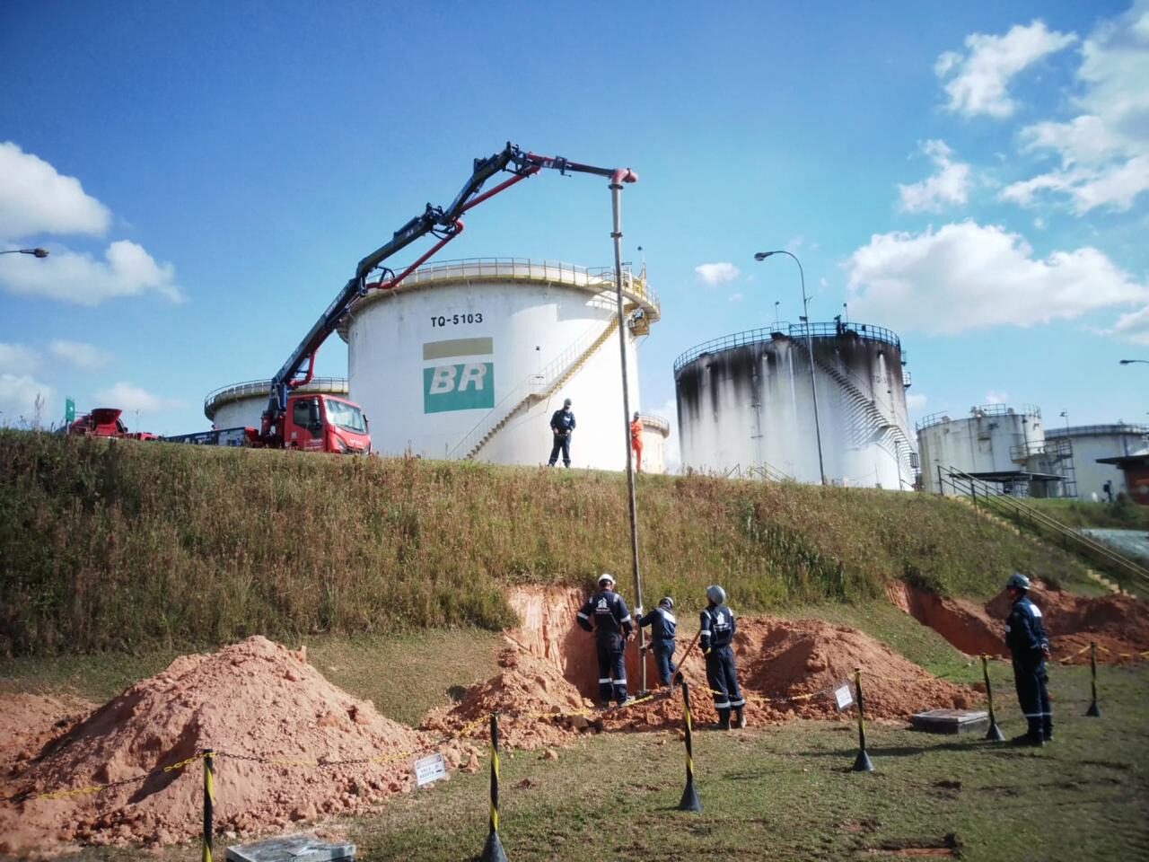 Transpetro Base Guaramirim — Ampliação — obra executada pela Proconst